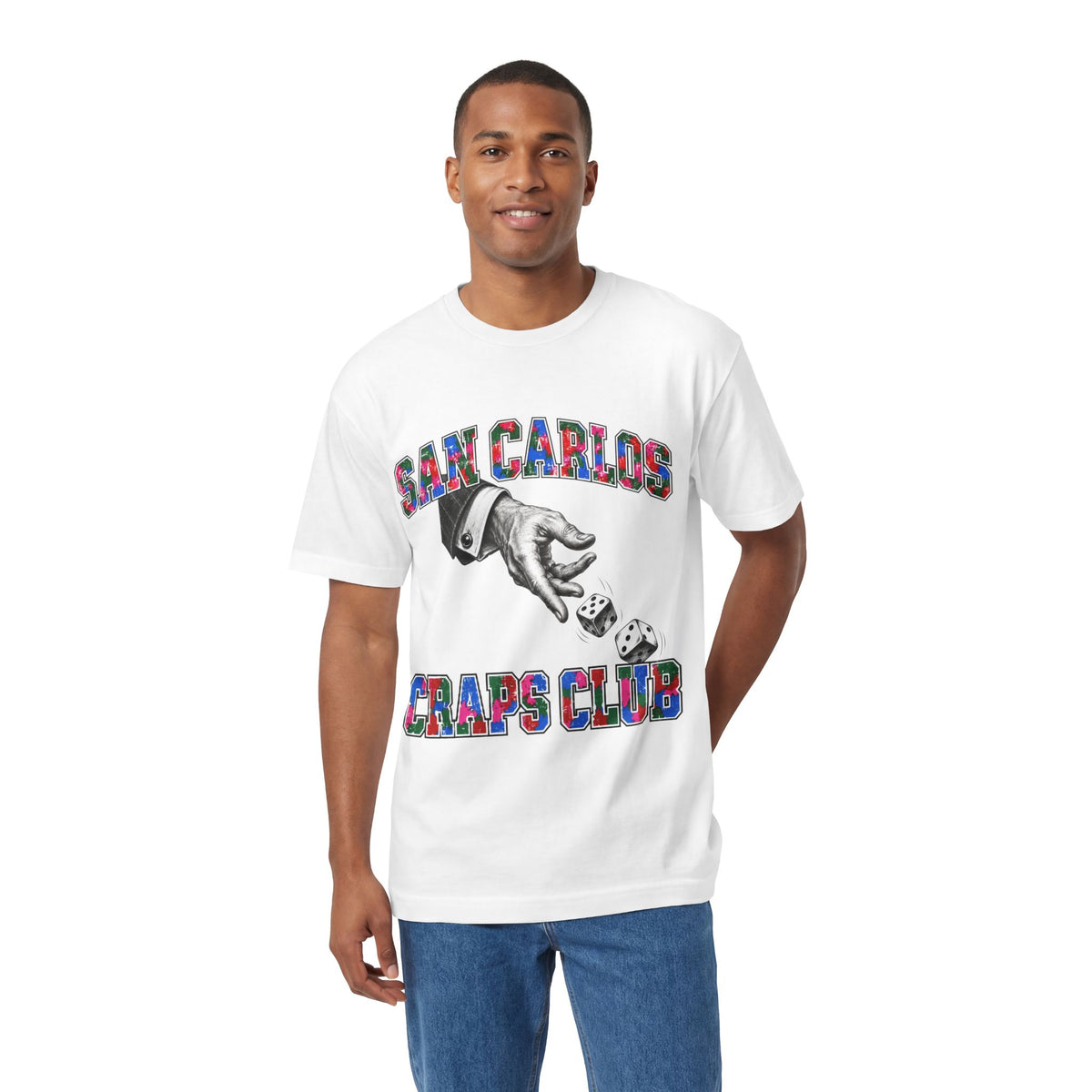 San Carlos Craps Club Tee — HANDSUM SPORT