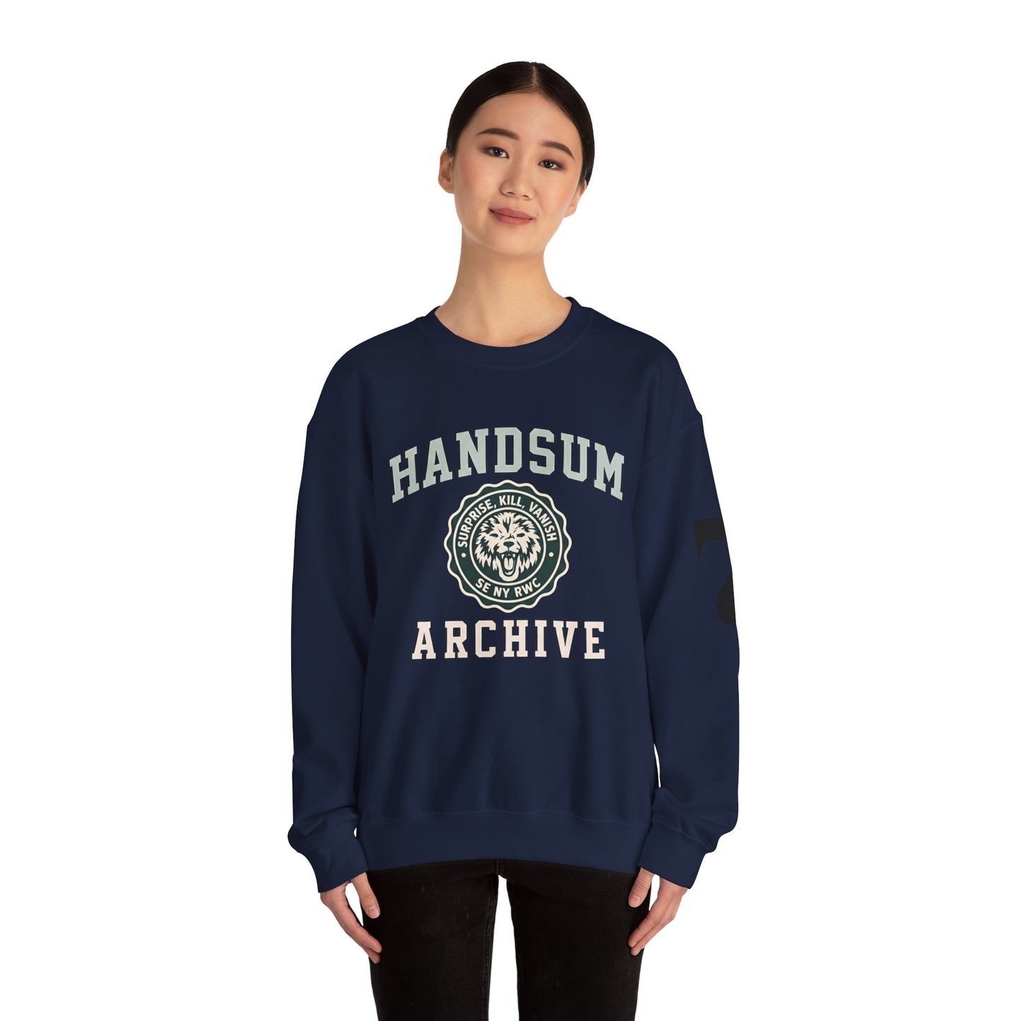 HANDSUM Flu Flam Fishing sweatshirt | Crewneck