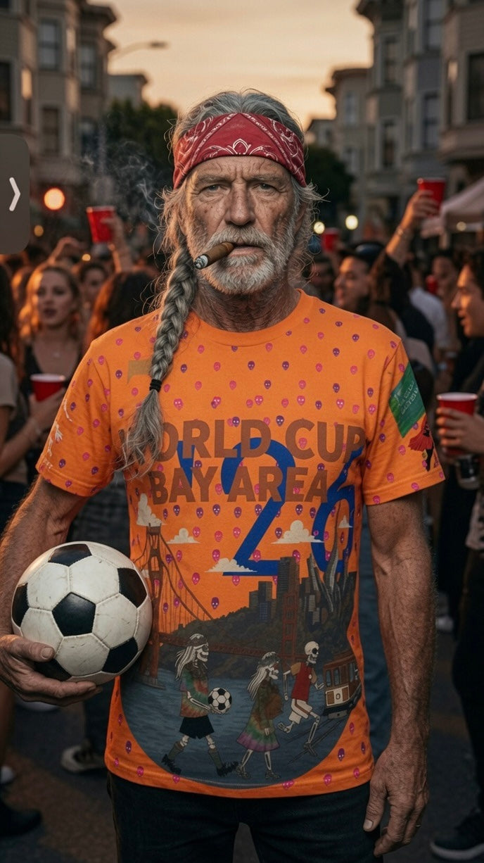 Bay Area World Cup Tee — Handsum Sport Soccer Graphic Shirt