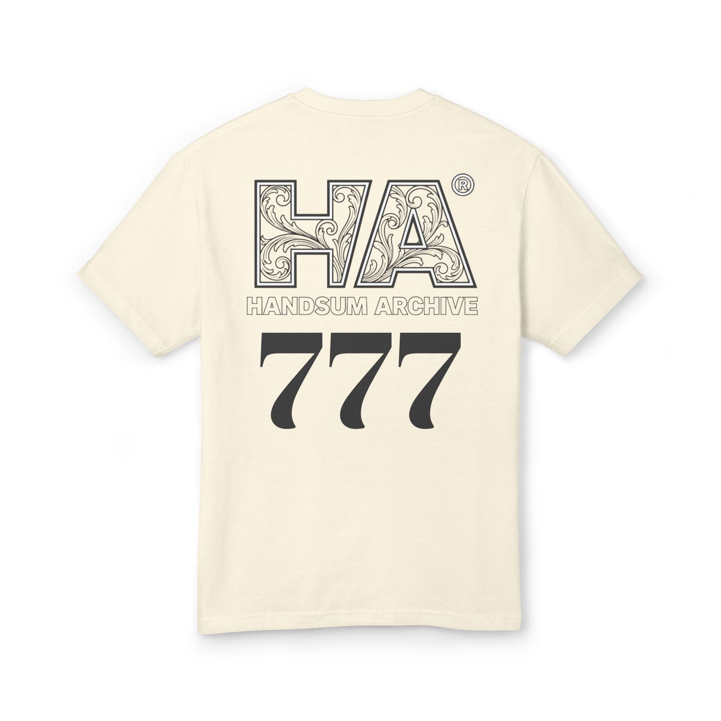 Handsum Brains Graphic Tee — Vintage Cocktail Lightning Design