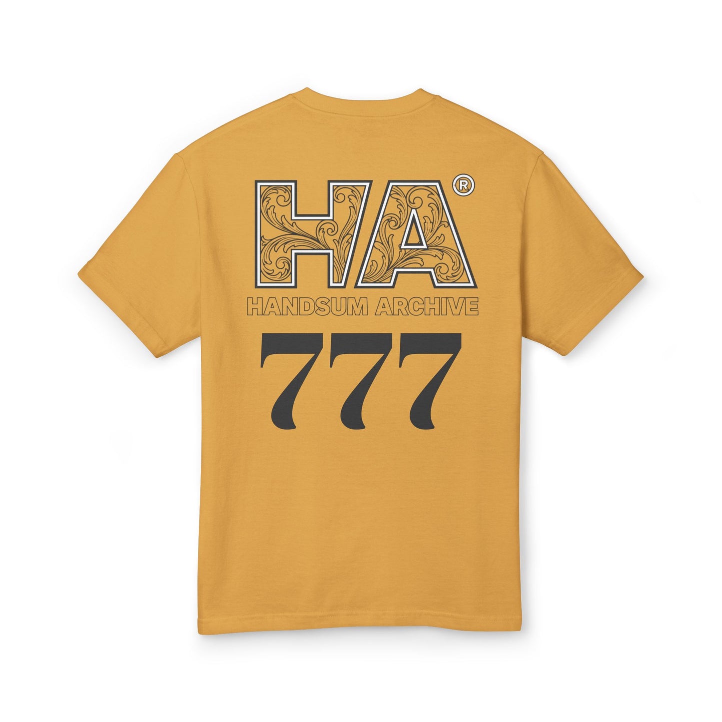 Handsum Brains Graphic Tee — Vintage Cocktail Lightning Design