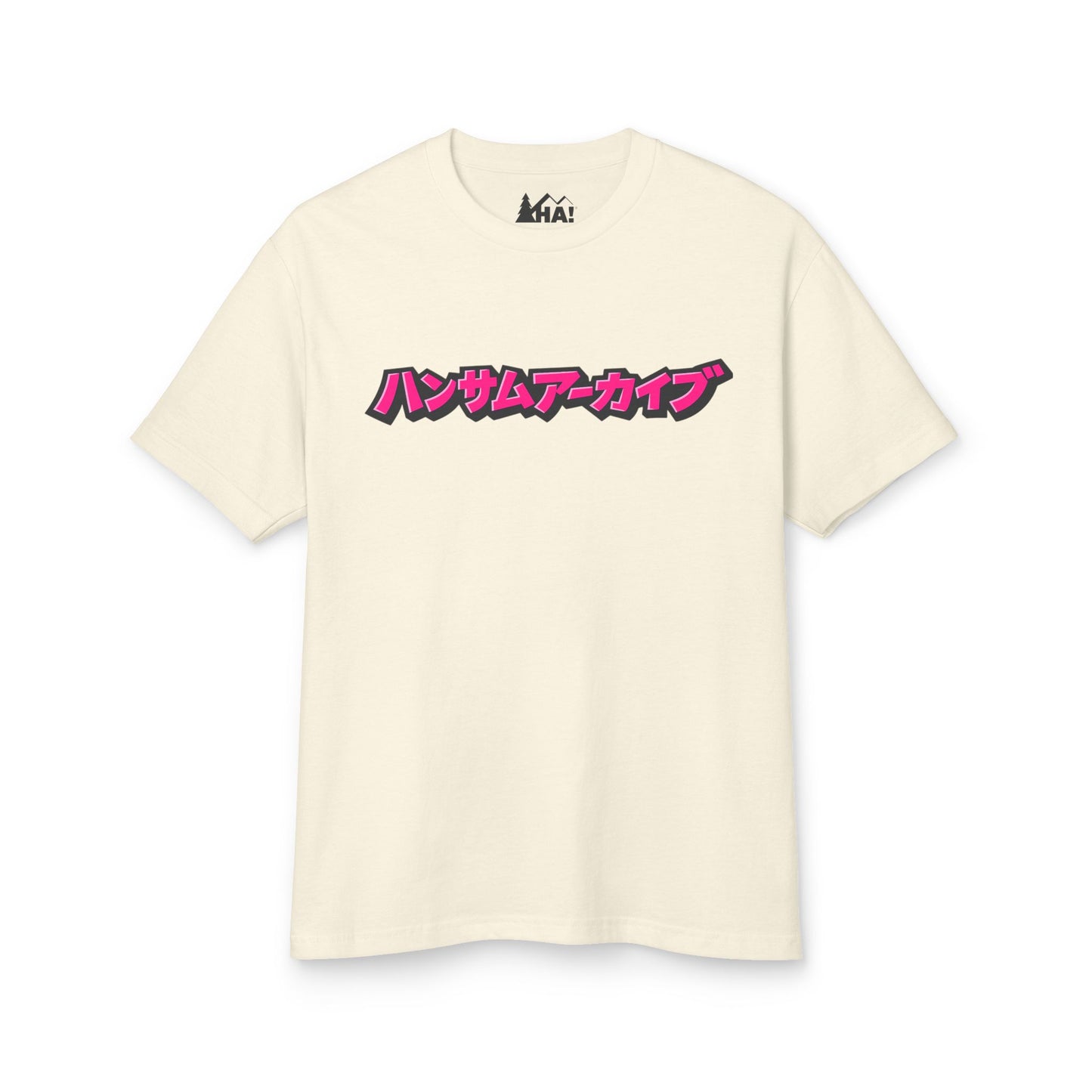 HANDSUM Destruction Graphic Tee — Japanese Logo Streetwear