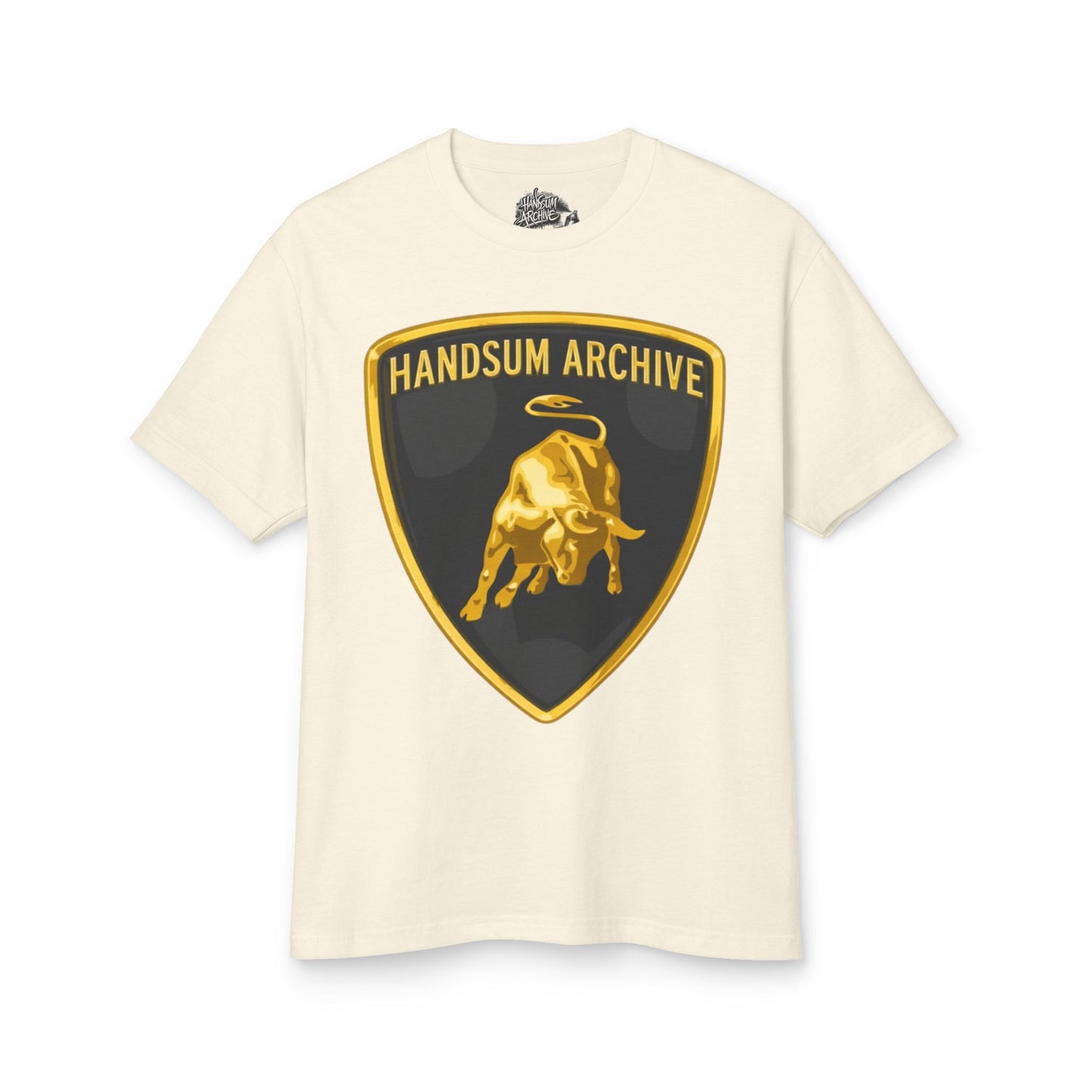 Handsum Bull Tee | Retro Racing Car skrrrrrtt!! Tee