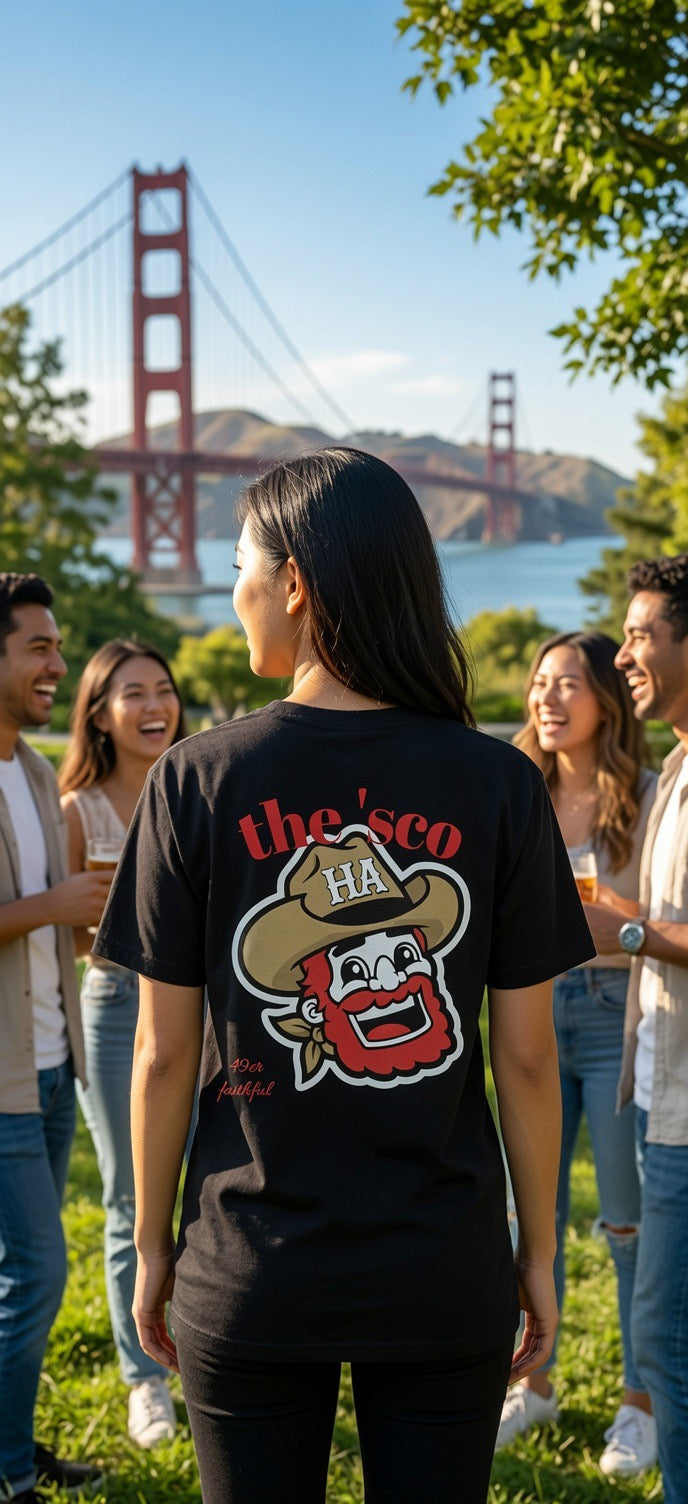 The 'Sco Tee – 415 H7A San Francisco Retro Mascot T‑Shirt