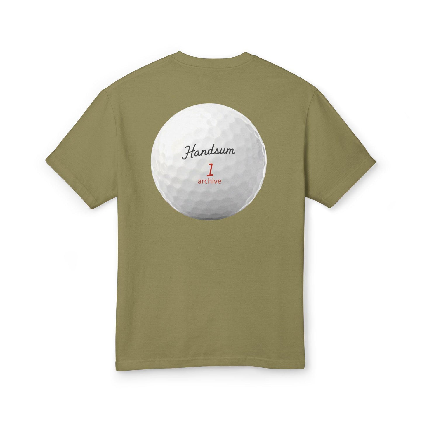 HANDSUM SPORT GOLF tee| Golf ball design, Americana flag detail