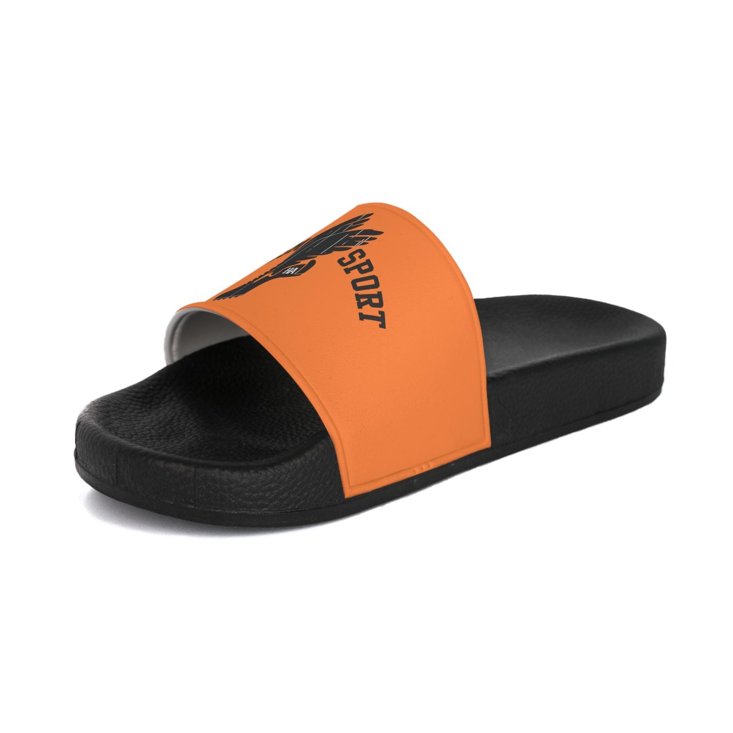 HANDSUM SPORTS Slide Sandals | Orange Strap