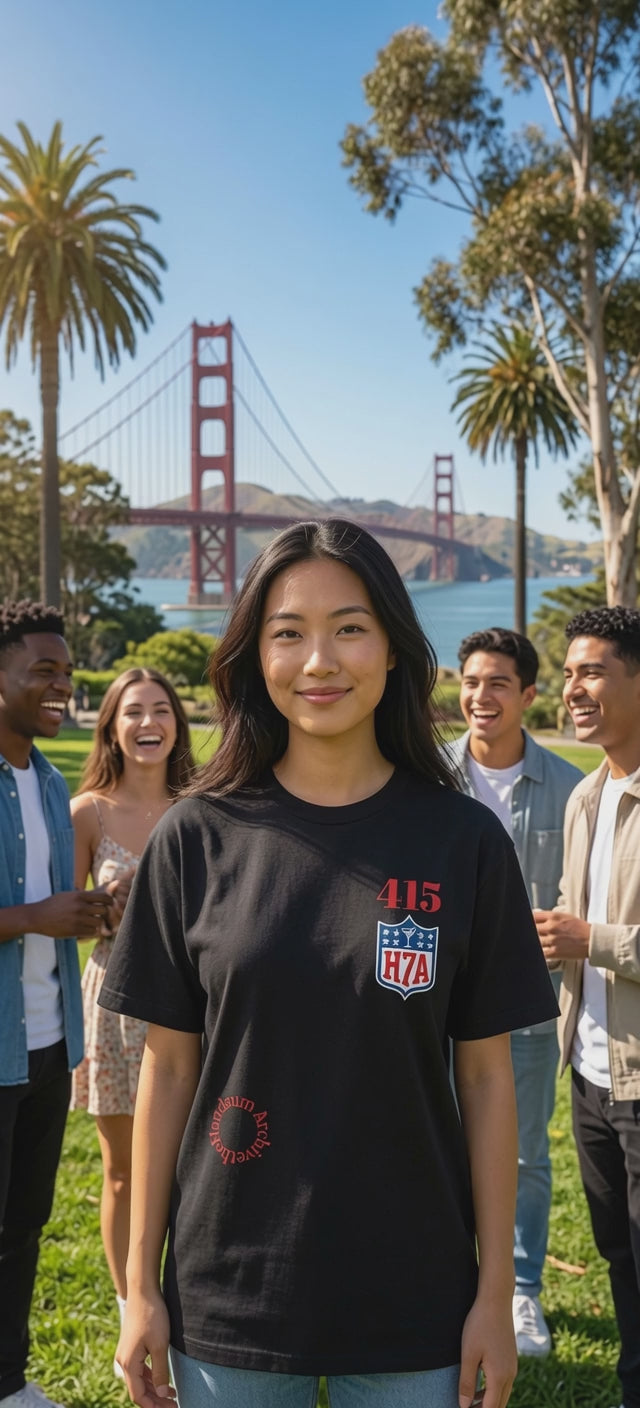 The 'Sco Tee – 415 H7A San Francisco Retro Mascot T‑Shirt